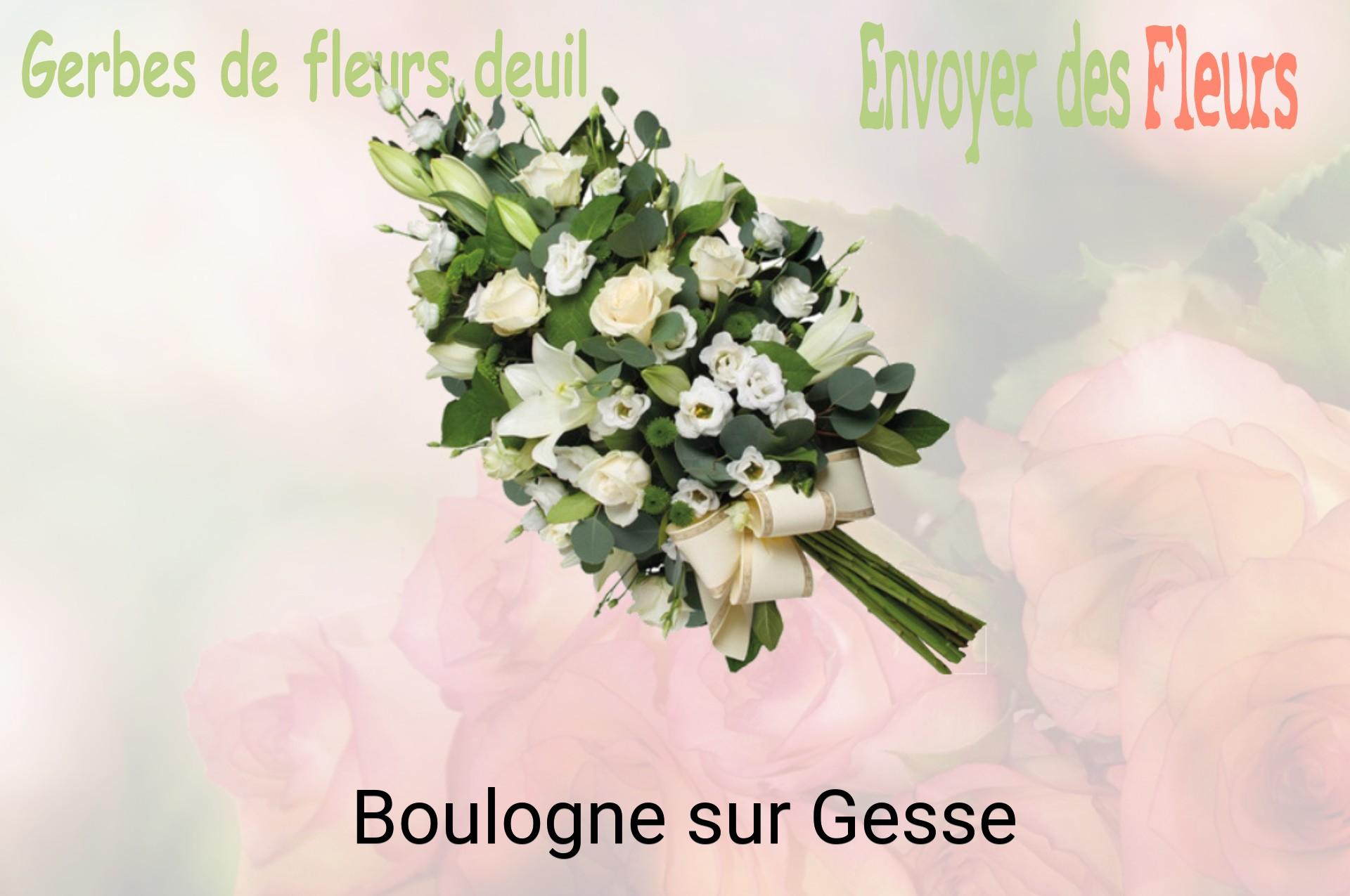 Gerbe de fleurs de deuil livrée à Boulogne-sur-Gesse